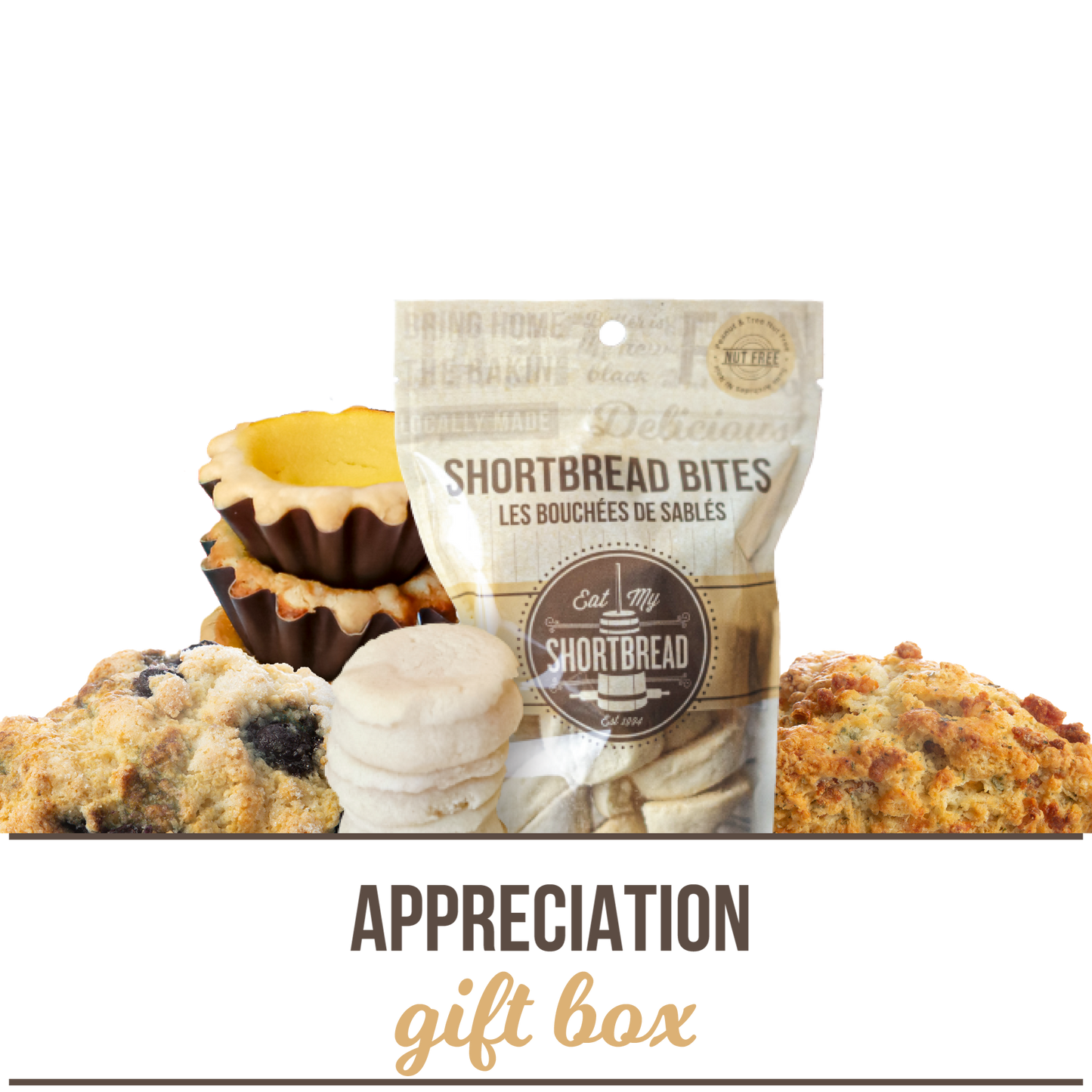 Appreciation Gift Boxes (Regular and Gluten Free Choices)