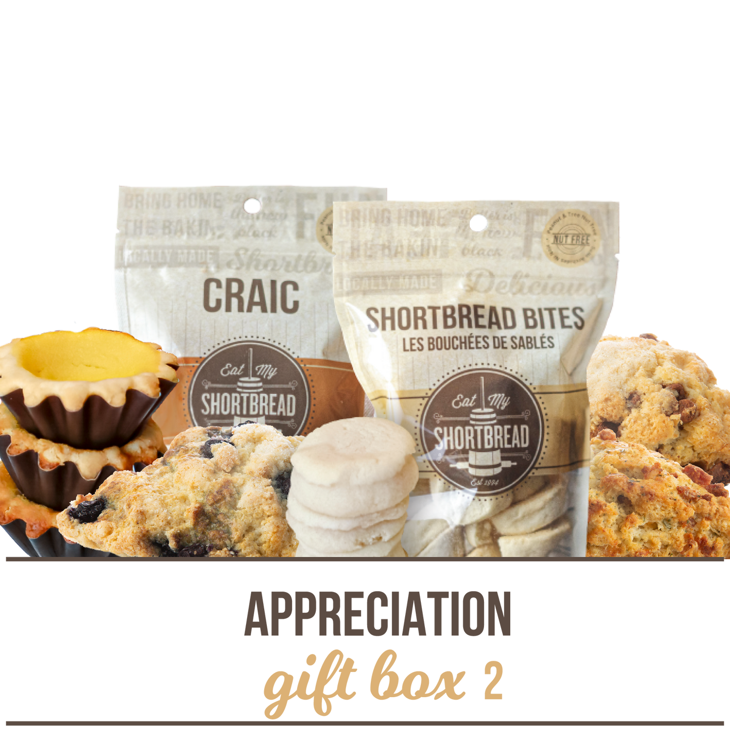 Appreciation Gift Boxes (Regular and Gluten Free Choices)