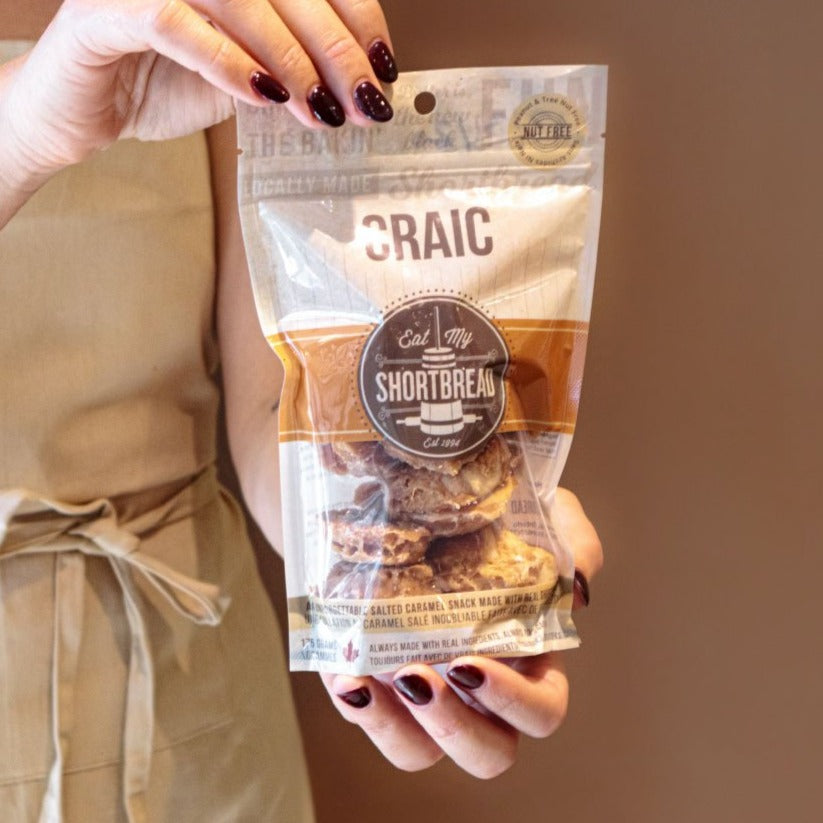 CRAIC: The Salted Caramel Shortbread Snack (1 bag)