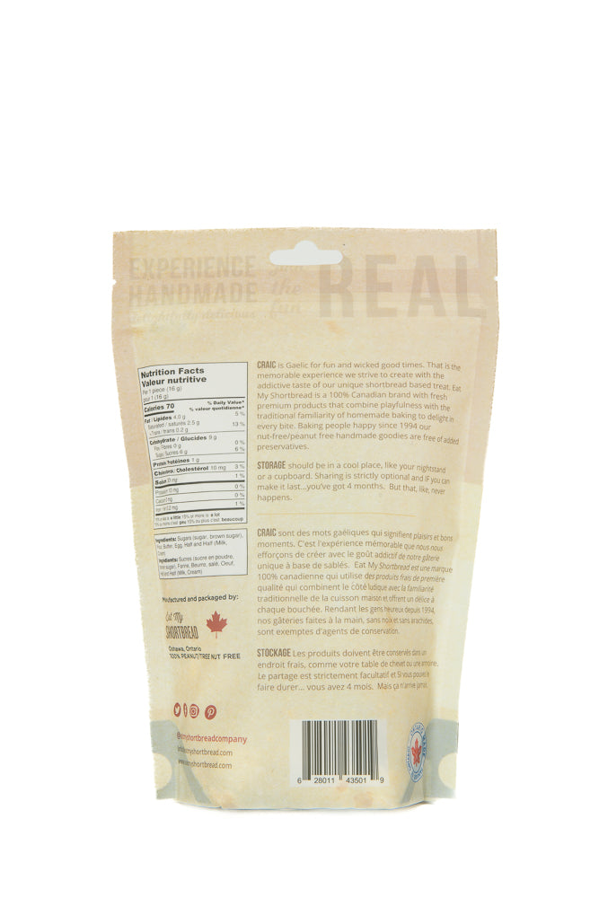 CRAIC: The Salted Caramel Shortbread Snack (1 bag)